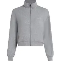 Karl Lagerfeld Medium Grey Melange Signature Lurex Zip Up Taglia: M | Giacche Outlet | Donna | Grigio
