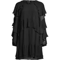 AllSaints Lissie Dress Black Taglia: 4 | Maxi abiti Outlet | Donna | Nero