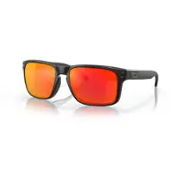 Oakley - Occhiali da sole - Holbrook Matte Black Prizm Ruby - Nero