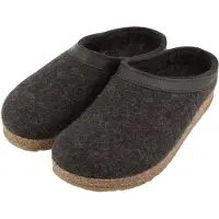 Haflinger Grizzly Torben Pantofole (50, nero)