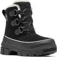 Sorel - Stivali da inverno impermeabili e isolanti - Torino V WP W Black Fawn per Donne in Pelle - Taglia 38 - Nero