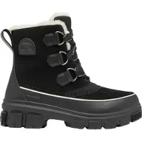 Sorel - Stivali da inverno impermeabili e isolanti - Torino V WP W Black Fawn per Donne in Pelle - Taglia 40 - Nero