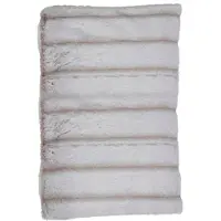 Côté Table Plaid, coperte REFUGE - Beige - 130x170 cm