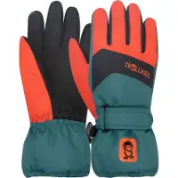 TROLLKIDS Kid's Rauland Glove Guanti Bambini (4,5 - 7-8 Years, variopinto)