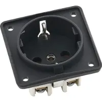 Berker Berger Integro Schuko presa da incasso con protezione tattile avanzata, antracite opaco