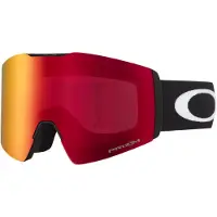 Oakley Fall Line Prizm S3 Maschera da sci (L, rosso)