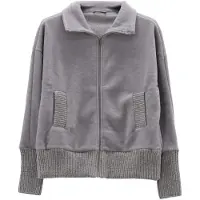 Jeanne Baret Women's Wallis Jacket Giacca in pile Donna (44, grigio)