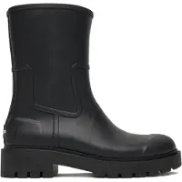 Calvin Klein Mid Rainboot Rubber Black Taglia: 36 | Stivali Outlet | Donna | Nero