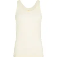 Icebreaker - Canottiera in lana merino - W Merino 150 Siren Tank Undyed per Donne - Taglia XS - Bianco