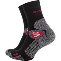 Stark Soul Calzino grigio sfumato / rosso / nero / bianco