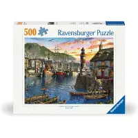Ravensburger Puzzle Alba Al Porto (12000212) 500 Pezzi