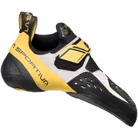 La Sportiva Solution Scarpette da arrampicata Uomo (37,5, giallo)