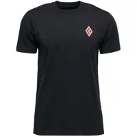 Black Diamond Heritage Alpinist S/S Tee T-shirt Uomo (S, nero)