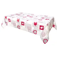 Habitable Tovaglia AUDREY - ROUGE - 140X250 CM - Rosso - 140x250 cm