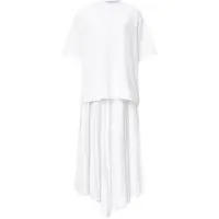 AllSaints Jax Tee Dress Chalk White Taglia: L | Maxi abiti Outlet | Donna | Bianco