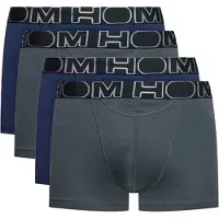 Hom Boxer BOXERLINES BOXER BRIEF HO1 PACK X2 uomini - Blu - EU S