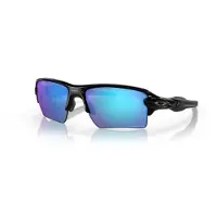 Oakley - Occhiali da sole polarizzati - Flak 2.0 XL Polished Black Prizm Sapphr Irid Polar - Nero