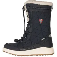 TROLLKIDS Girl's Arendal Winter Boots Pro Scarpe invernali Bambini (33, nero)