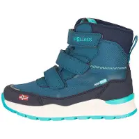 TROLLKIDS Kid's Rauland Winter Boots Scarpe invernali Bambini (30, blu)