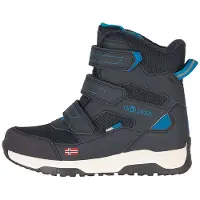 TROLLKIDS Kid's Lofoten Winter Boots XTS Scarpe invernali Bambini (30, grigio)