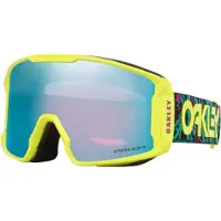 Oakley - Masque de ski - Line Miner M Jaxson Blue Prizm Sapphire in Silicone - Giallo