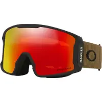Oakley - Masque de ski - Line Miner L Army Green Corduroy Prizm Torch in Silicone - Marrone
