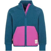 TROLLKIDS Girl's Vega Jacket Giacca in pile Bambini (98, blu)