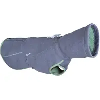 Hurtta Giacca per cani Razzle-Dazzle Midlayer, colore:grigio scuro-verde chiaro, taglia:40
