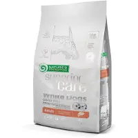 Nature´s Protection Cibo Per Cani Adulti Di Piccola Taglia Senza Cereali Con Salmone Per Cani Bianchi 10kg