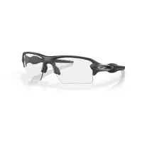 Oakley - Occhiali da sole fotocromatici - Flak 2.0 XL Steel Clear 50% Black Irid Photo - Nero
