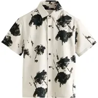 Next Camicia écru / nero