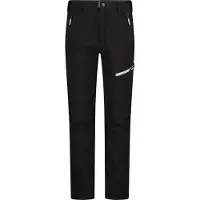 CMP Kid's Long Softshell Pant Pantaloni softshell Bambini (98, nero)