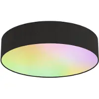 Calex Smart plafoniera LED Fabric, Ø 40 cm, RGBW, dimmerabile