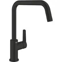 GROHE Kitchen faucet - Single-lever sink mixer - Matte black - High spout - 150° rotation - Start - 304702430