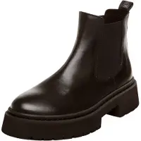 Steve madden Glennis Booties Black Leather Taglia: 36 | Stivali Outlet | Donna | Nero
