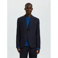 Selected Giacca A Petto Unico Uomini Blu 44