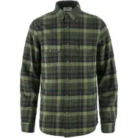 Fjällräven Singi Heavy Flannel Shirt Camicia Uomo (M, olivia)