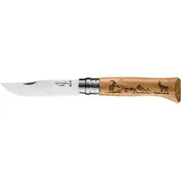 Opinel Pocket Knife No. 08 Animalia Coltelli bianco