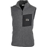 Lundhags Flok Wool Pile Vest Gilet in lana Uomo (S, grigio)