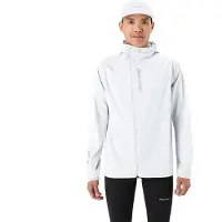 Nnormal - Giacca da trail antivento - Trail Wind Jacket White per Uomo in Nylon - Taglia L - Bianco