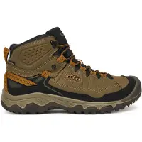 Keen Targhee IV Mid WP Scarpe da trekking Uomo (41, nero/marrone)