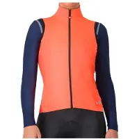 Castelli Women's Perfetto Air Vest Gilet da ciclismo Donna (XS, rosso)