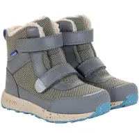 Finkid Kid's Lappi Eko Scarpe invernali Bambini (35, grigio/beige)