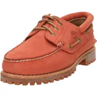 Timberland Authentic Boat Shoe Medium Red Nubuck Taglia: 43 | Scarpe Eleganti Outlet | Uomo | Rosso