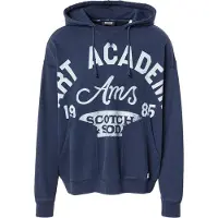 Scotch & Soda Wash Artwork Hoodie Sky Captain Taglia: XL | Felpe con cappuccio Outlet | Uomo