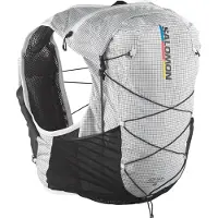 Salomon - Zaino da trail/running impermeabile - Adv Skin Cross Season Race Flag White/Black - Taglia XS - Bianco