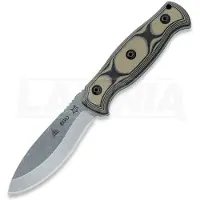 FOX Knives Ego TK-FX01, Black/Coyote G10 coltello fisso, Alfredo Doricchi design