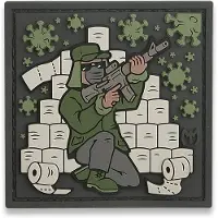 Maxpedition Toppa patch COVID SURVIVOR (TACTICAL)