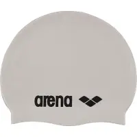 Arena Classic Silicone Cuffia da nuoto bianco/nero