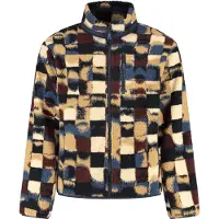 Shiwi Lee Geo Quilt Teddy Jacket Red Earth Geo Quilt Taglia: XXL | Giacche leggere Outlet | Uomo | Rosso